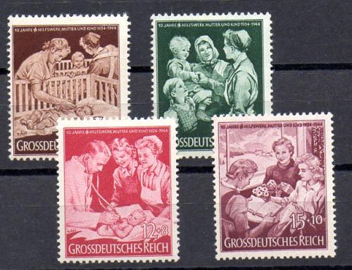 Alemanya Imperi Nº Yvert 786/89 Nº Michel 869/72 (**)